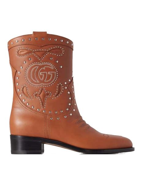 womens gucci boots gold stars|Gucci cowboy boots.